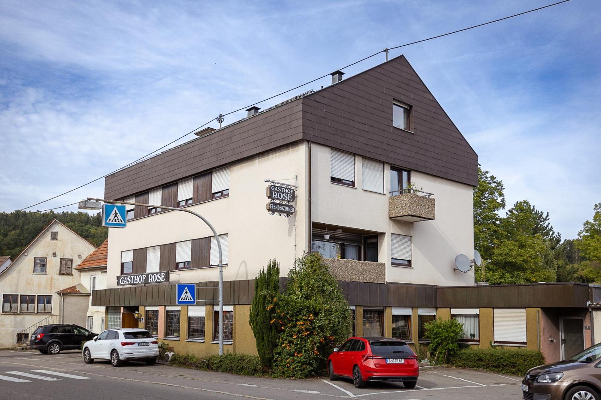 Gasthof Rose Reutlingen Exterior foto
